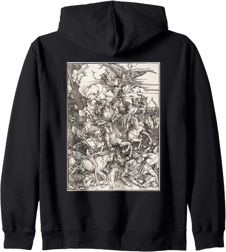 Die vier Reiter der Apokalypse Albrecht Dürer 1498 Kapuzenjacke