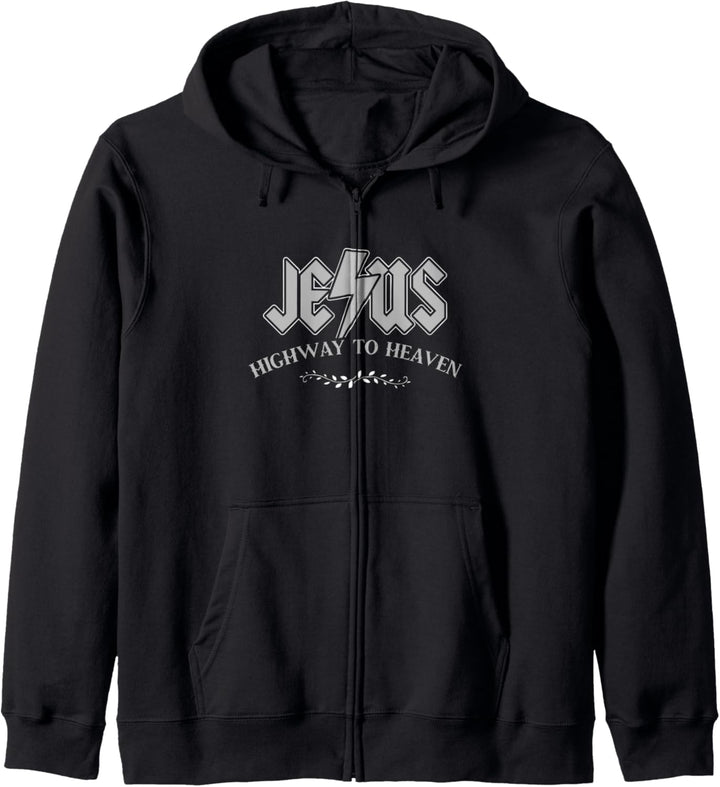 Jesus Highway To Heaven - Christian Followers Saying Kapuzenjacke