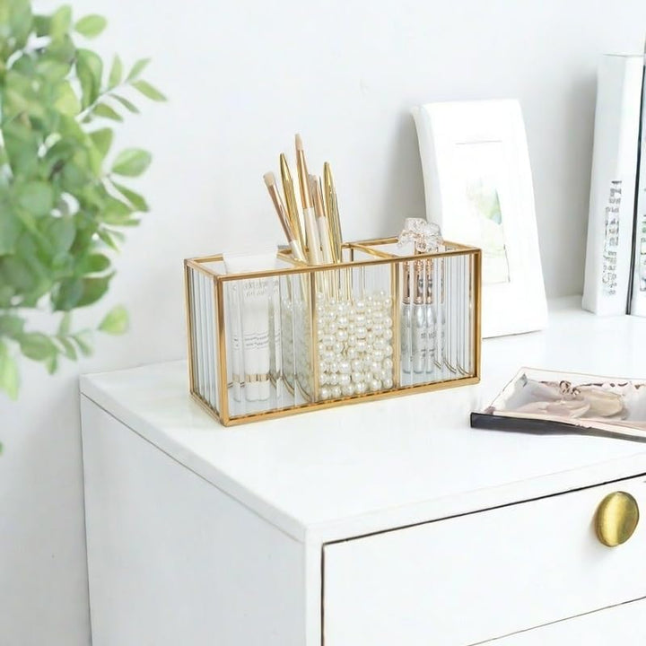 Make up Organizer, Pinselhalter, Stifthalter, Schreibtisch Organizer, Kosmetik Aufbewahrung für Pins