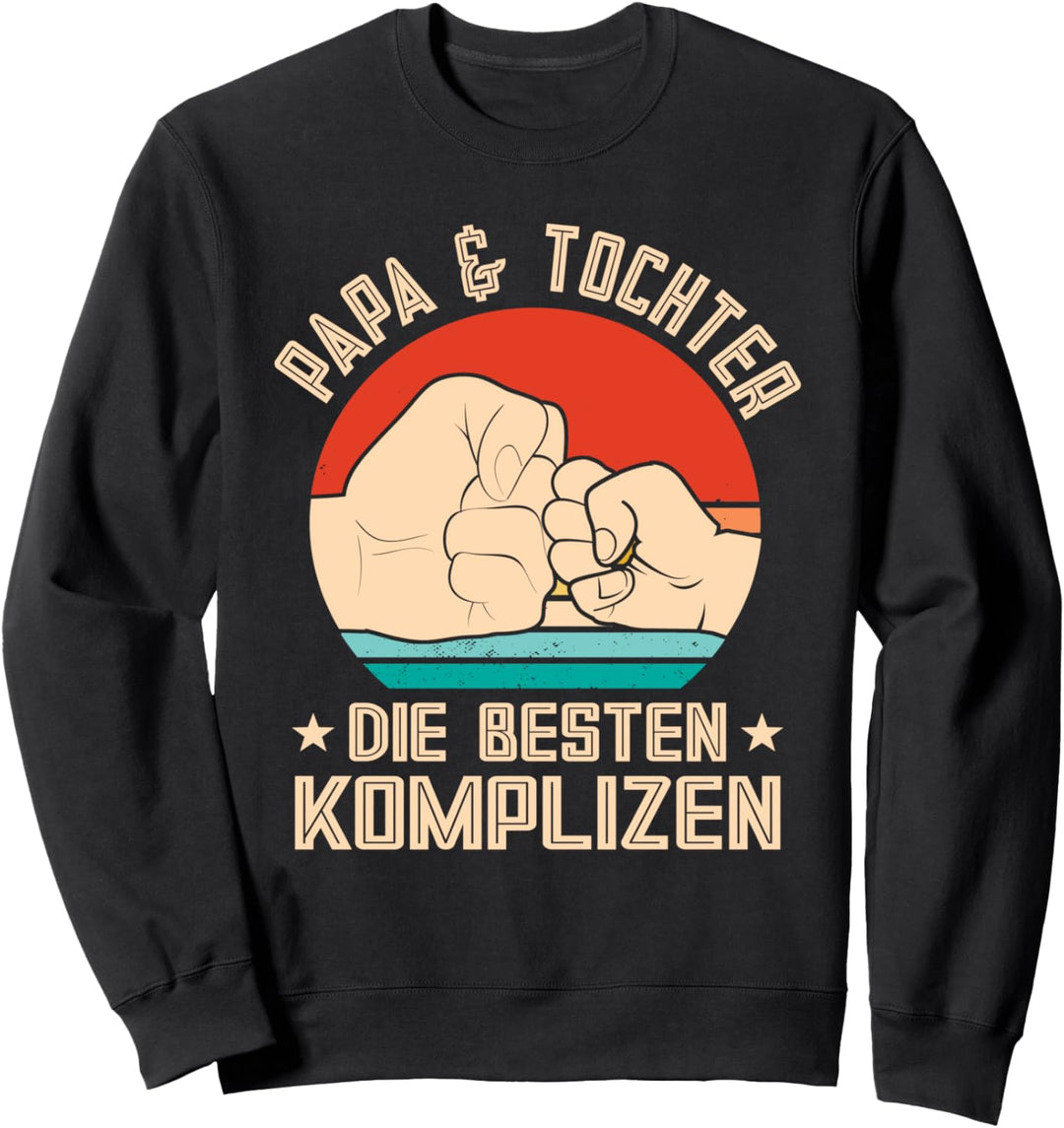 Vater Papa Tochter Sweatshirt