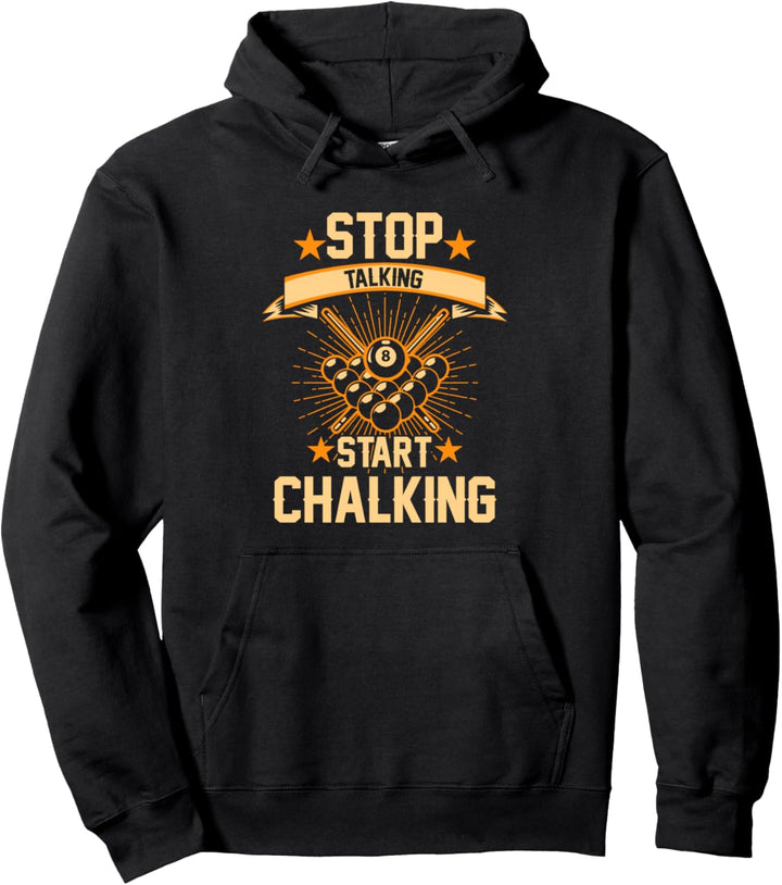 Billard Billard Billard 8-Ball Pullover Hoodie