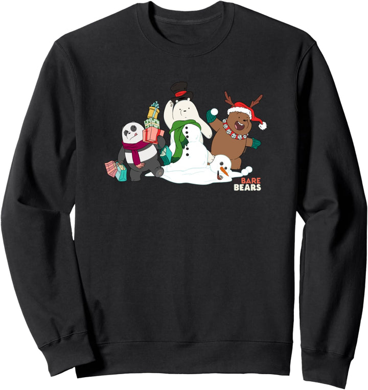 Weihnachten Cartoon Network We Bare Bears Christmas Group Sweatshirt