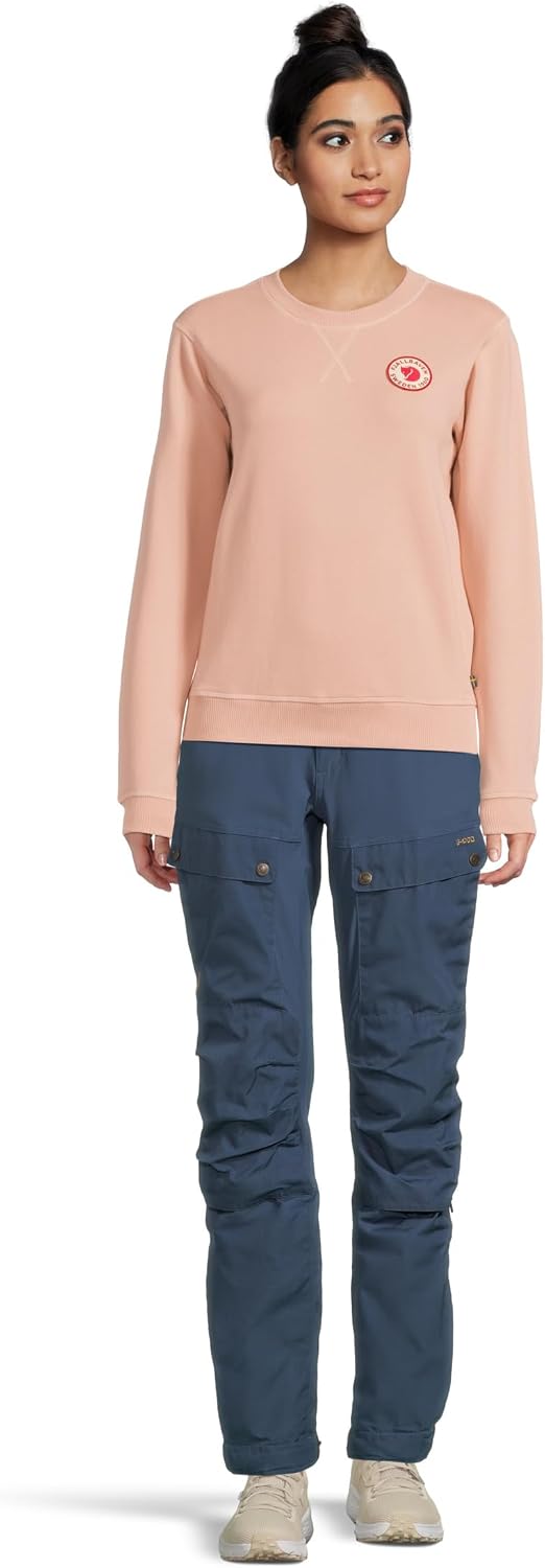Fjällräven Damen Sweatshirt XS Chalk Rose, XS Chalk Rose