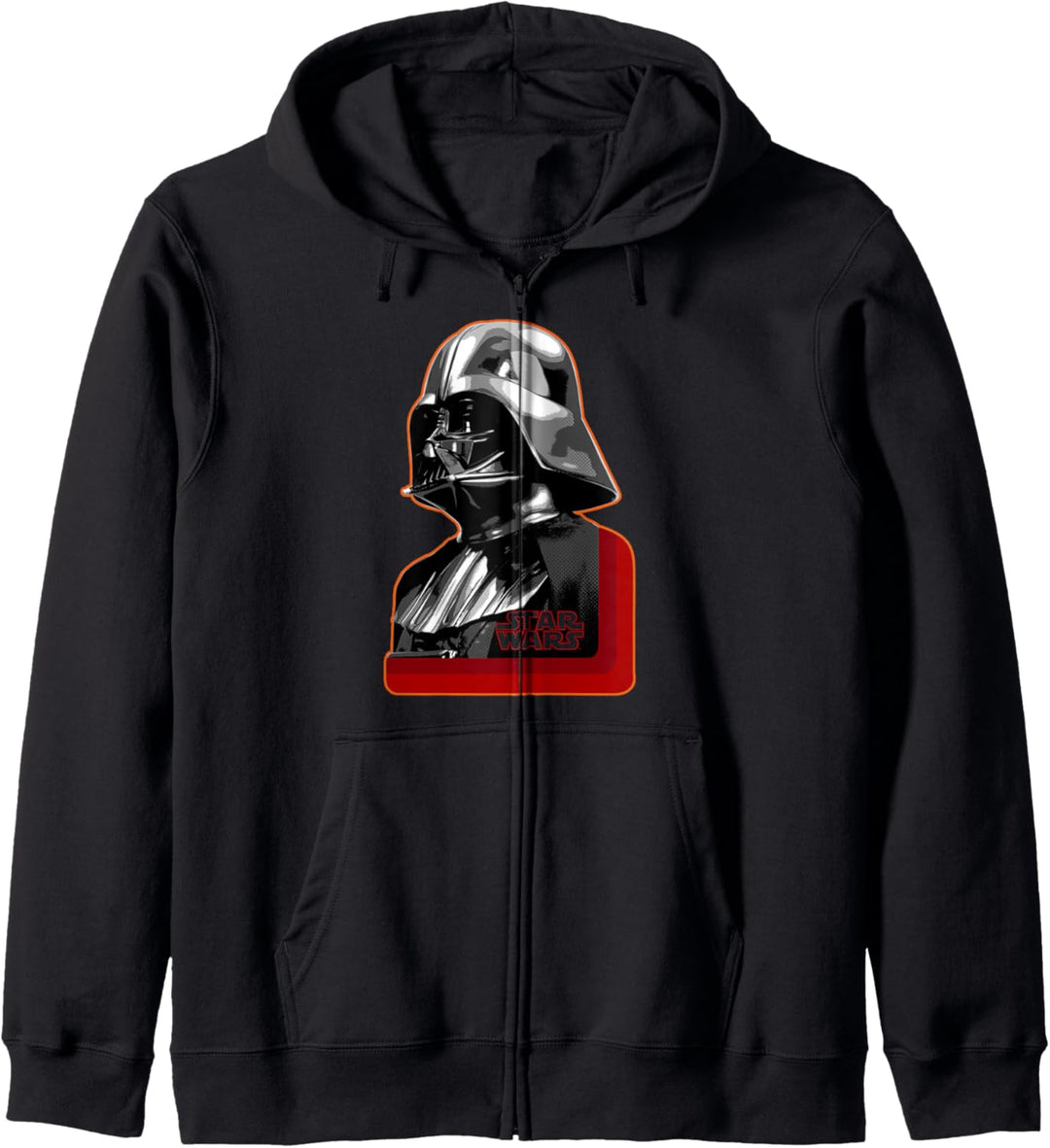Star Wars Darth Vader Red Side Profile Kapuzenjacke