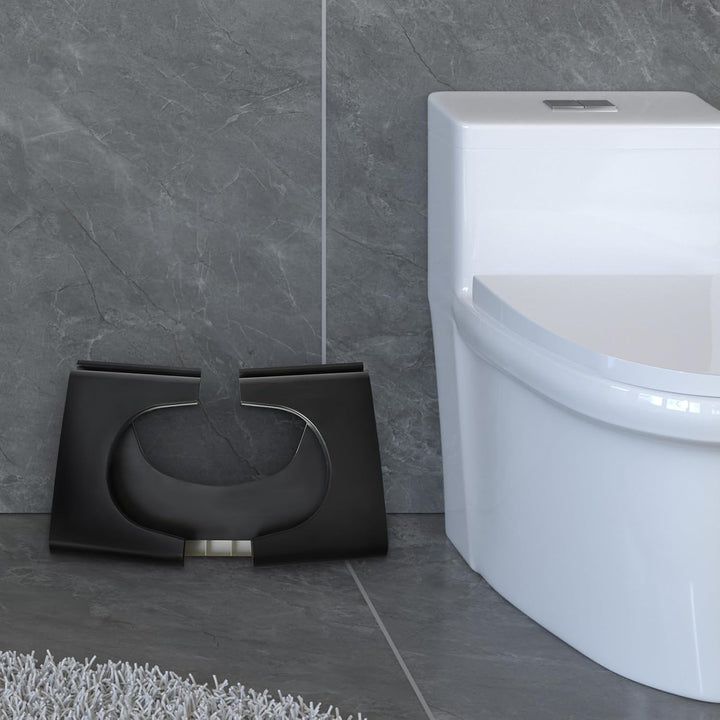 EASACE Toilettenhocker Klappbar Faltbarer HockerPhysiologischer Hocker Badezimmer Hocker für Badezim