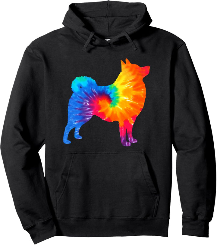 Schipperke Tie Dye Hund Mom Dad Pet Lover Niedlich Pullover Hoodie