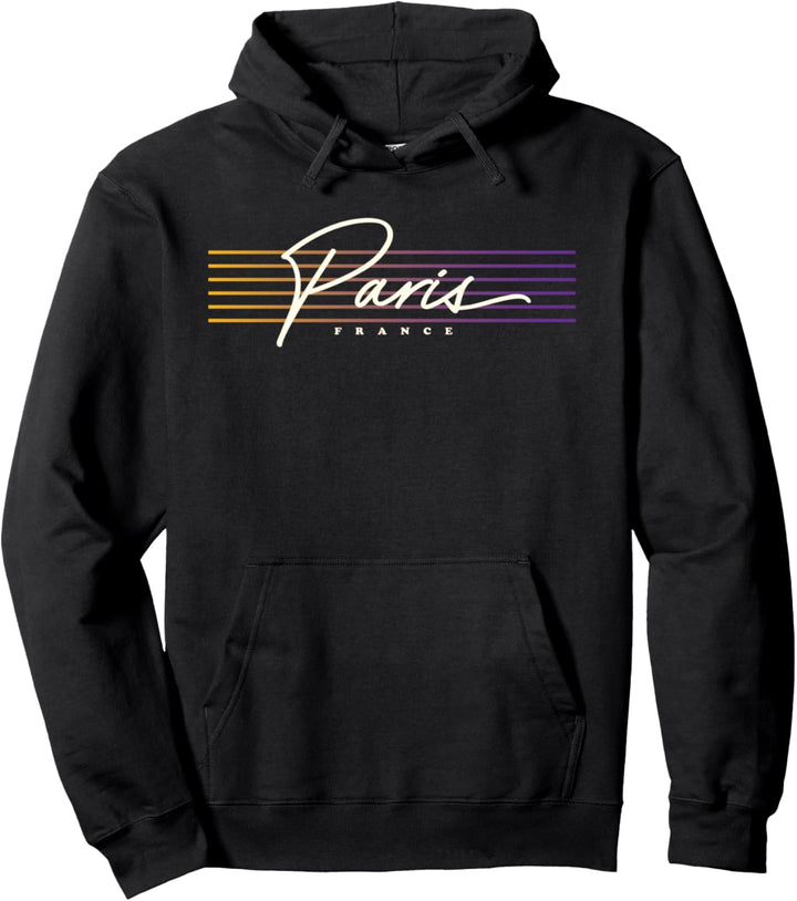 Paris Souvenir Vintage Frankreich Pullover Hoodie