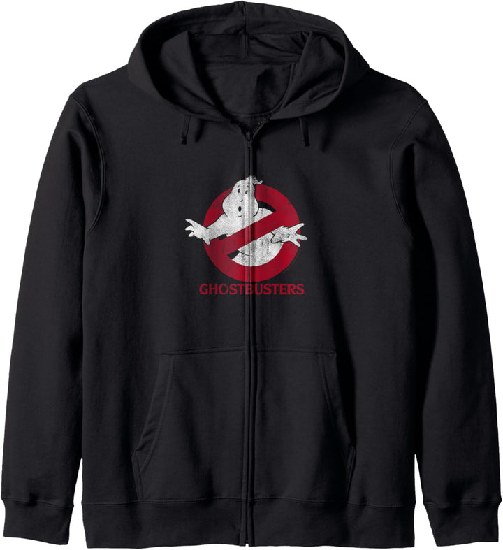 Ghostbusters Vintage-Logo mit Typ Kapuzenjacke