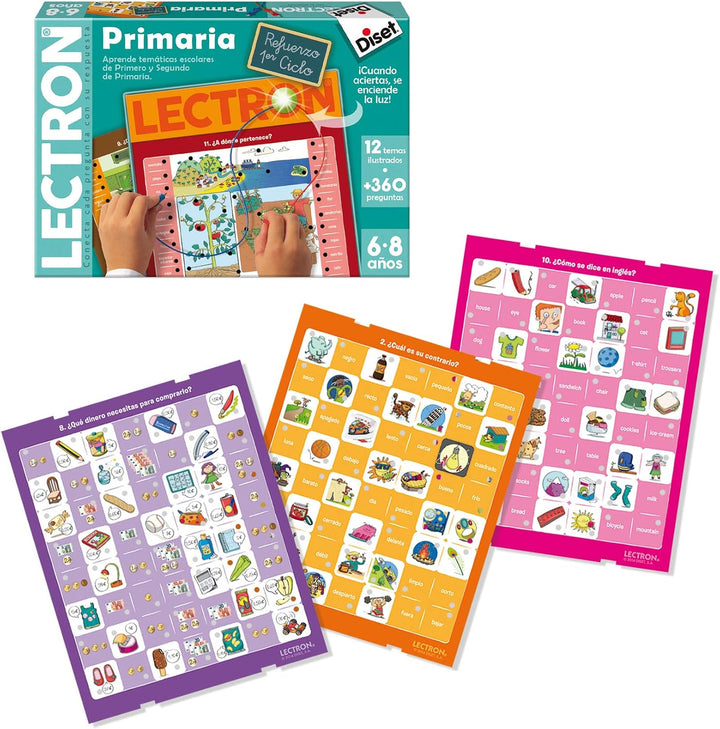 Diset 64937 Spielzeug Lectron, 1. Abschnitt der Grundschule, Lectron, 1. Abschnitt der Grundschule