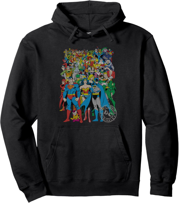 Justice League Original Universe Pullover Hoodie