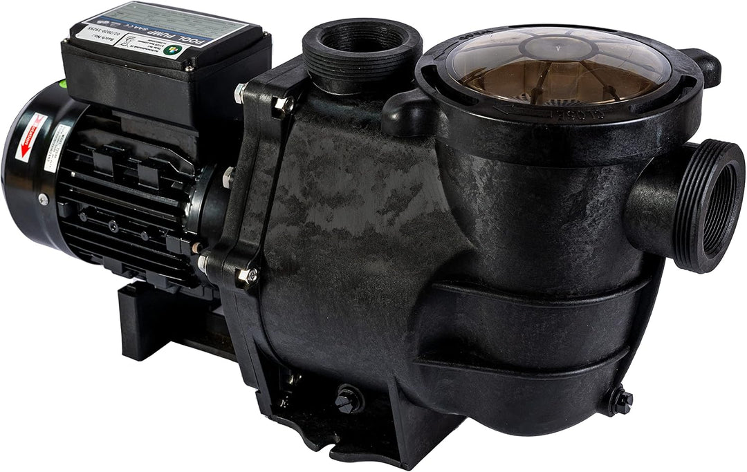 HST Profi Leis Poolpumpe 16 m3, 16020 Liter/Std, 600 W I Erweiterbare Filterpumpe mit geringer Energ