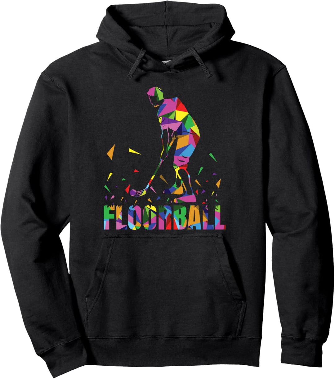 Unihockey Floorballspieler bälle Set Kinder Floorball Pullover Hoodie