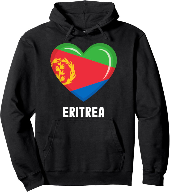 Eritrea Flagge Hoodie | Eritreisch Pullover Hoodie