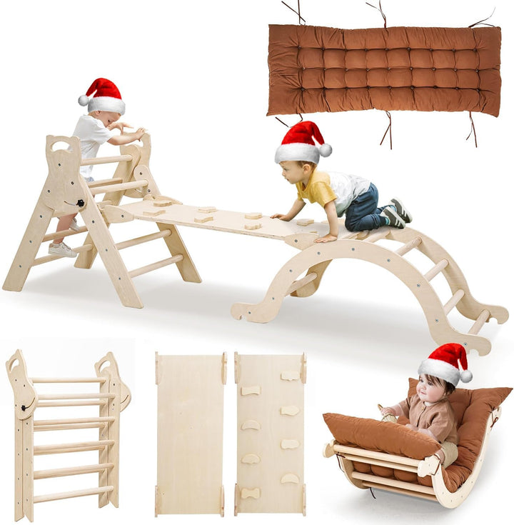 Yrthe Voitom Klettergerüst Indoor Geschenke Junge Mädchen - Montessori Spielzeug ab 1.5 2+ Jahre Jun