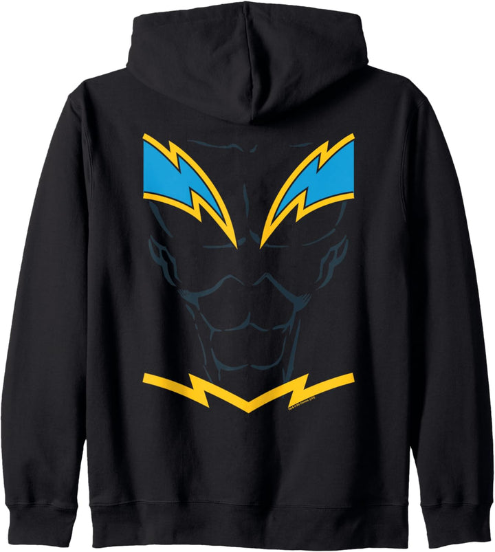 Justice League Black Lightning Uniform Kapuzenjacke