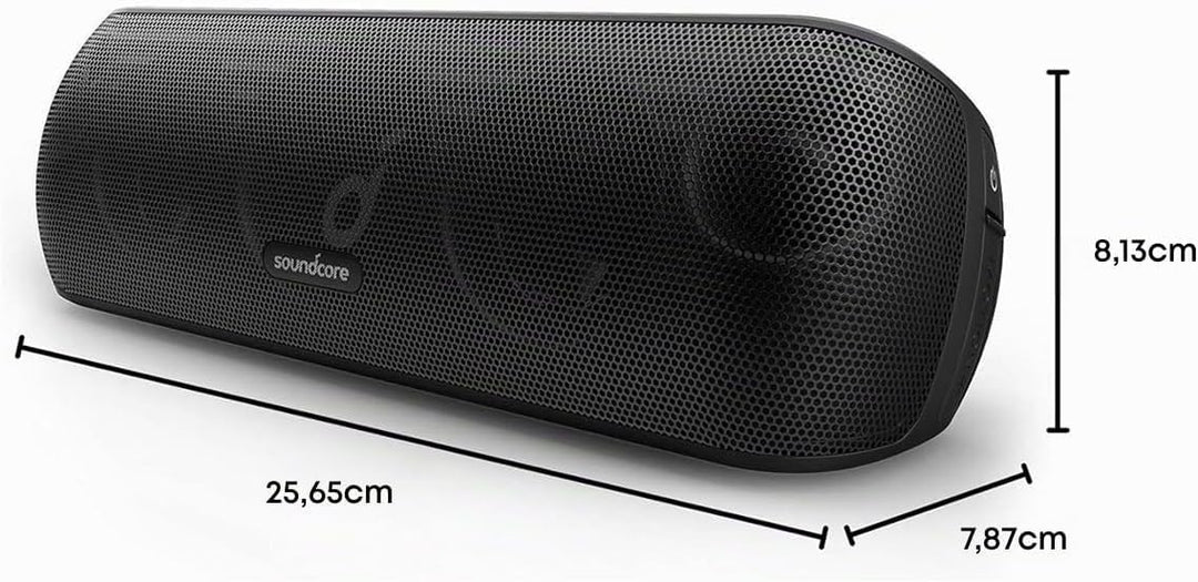 Soundcore Motion+ Bluetooth Lautsprecher mit Hi-Res 30W Audio, Intensiver Bass, Kabelloser HiFi Laut