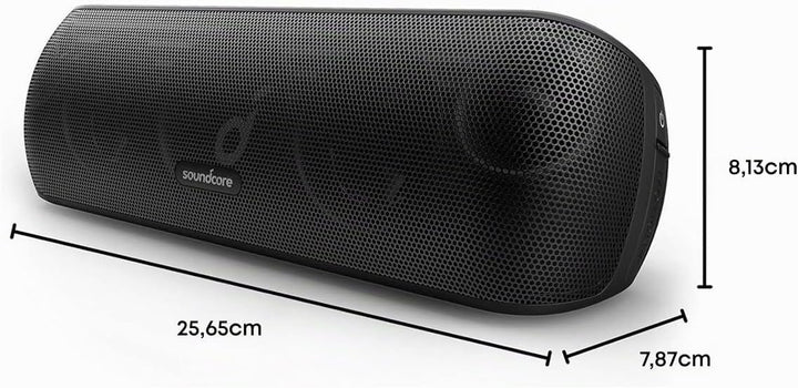 Soundcore Motion+ Bluetooth Lautsprecher mit Hi-Res 30W Audio, Intensiver Bass, Kabelloser HiFi Laut