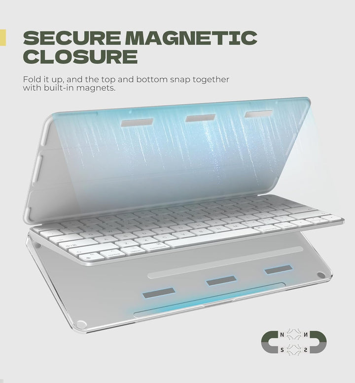 Dexnor Hart Tasche Hülle für Apple Magic Keyboard mit Touch ID/Sperrtaste 2021/2024, Reisetasche, St
