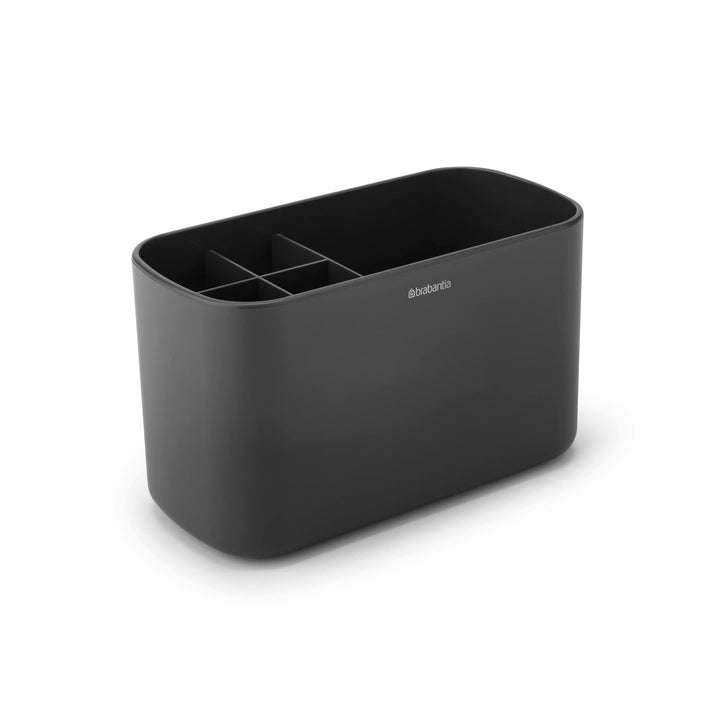 Brabantia Renew Collection Badezimmer-Caddy, Kunststoff, Dunkelgrau, Einheitsgrösse, Dunkelgrau
