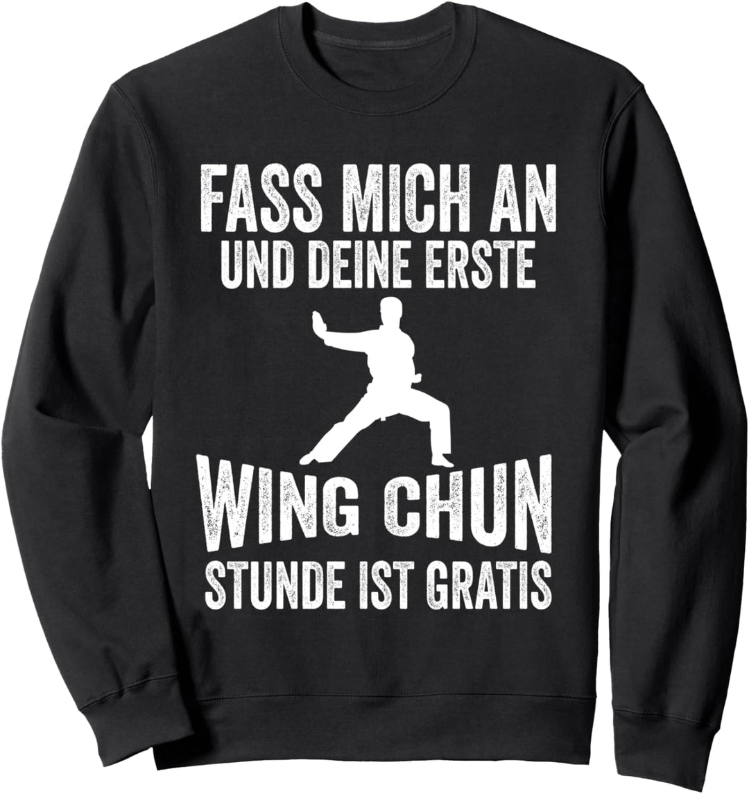 Wing Chun Opa Kampfkunst Papa Kampfsport Sweatshirt