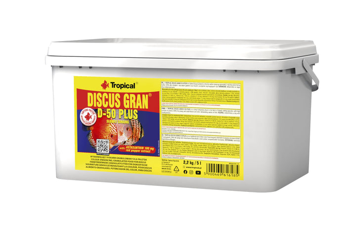 Tropical Discus Gran D-50 Plus, 1er Pack (1 x 5 l)