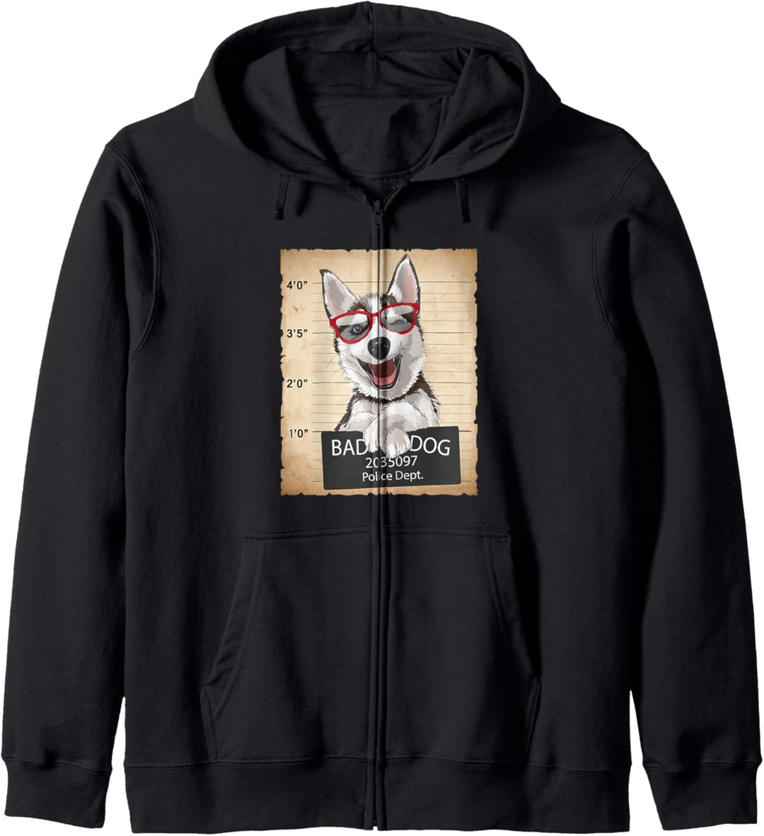 Siberian Husky Kapuzenjacke