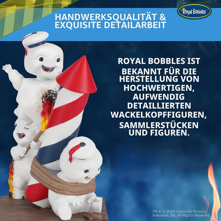 Royal Bobbles Ghostbusters Afterlife Mini Pufts Rocket Bobblescape, Polyresin Premium lebensechte Fi