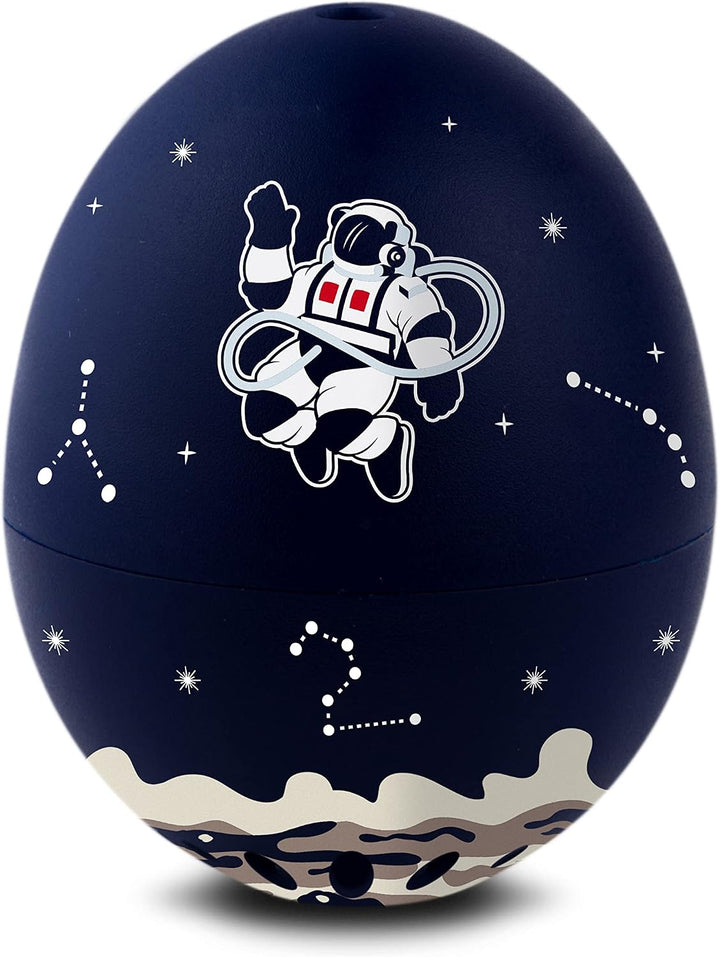 Space PiepEi - Singende Eieruhr zum Mitkochen - Eierkocher für 3 Härtegrade - Weltall Geschenk - Lus