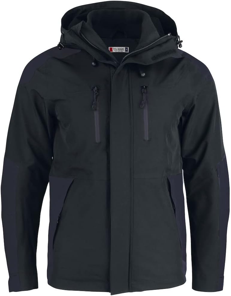 CliQue Unisex Stafford Jacket Jacke, Navy, L