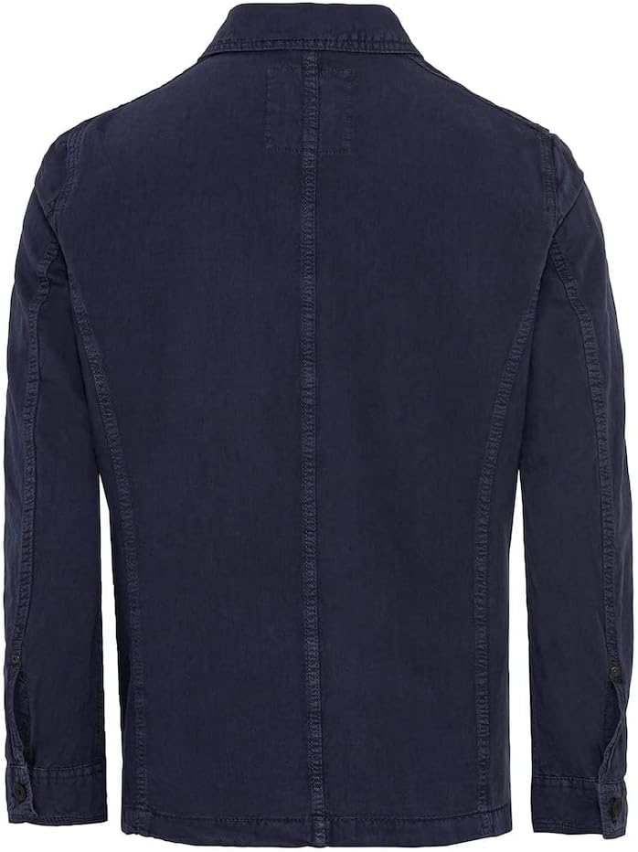 camel active Herren Lässiger Blazer 442160/7i15 48 Night Blue