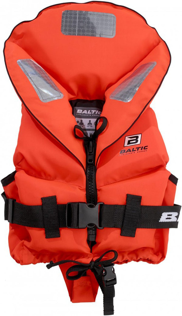 Baltic Pro Sailor 100N Kids Solid Life Jacket Orange (Mod. 1284) orange 30-40kg, orange 30-40kg