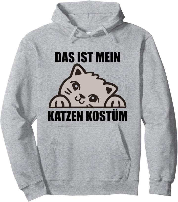 Das ist mein Katzen Kostüm Pullover Hoodie