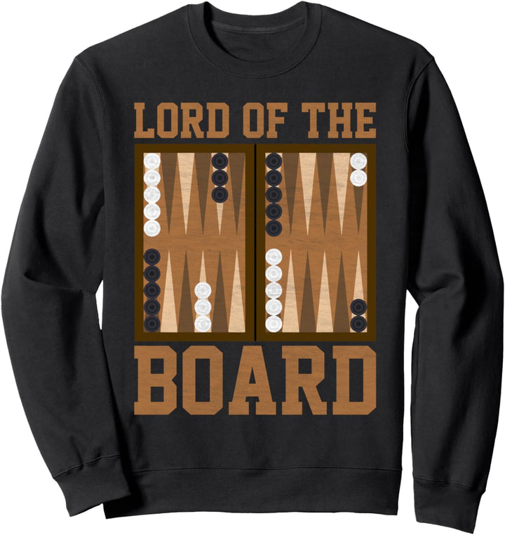 Herr des Bretts I Backgammon Sweatshirt