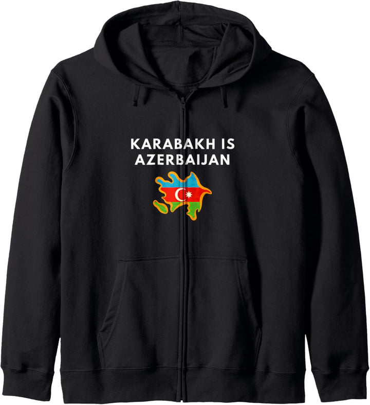 Karabach ist Aserbaidschan Support Aserbaidschan 2020 Kapuzenjacke