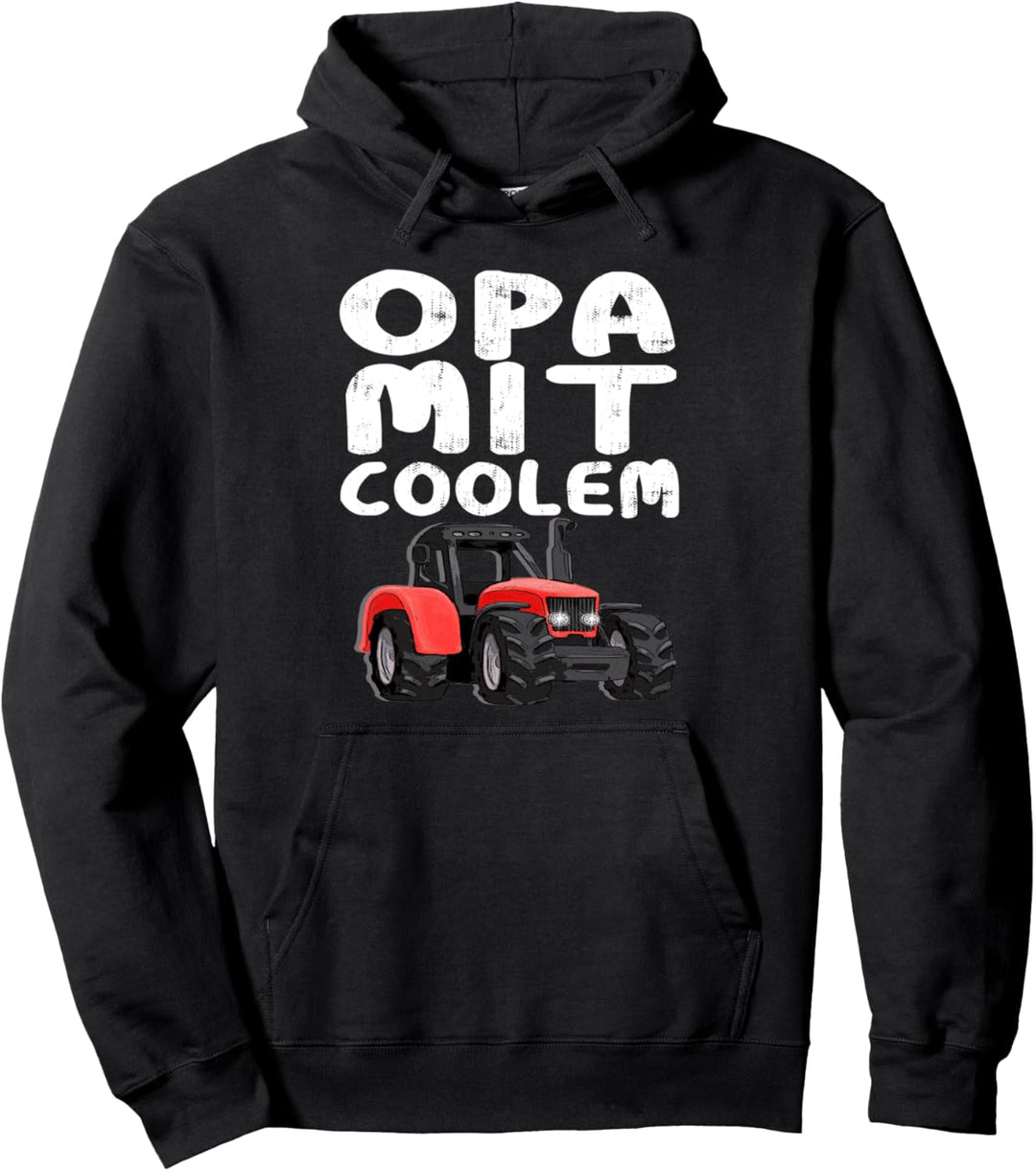 OPA Landwirt Traktor Trecker Spruch Pullover Hoodie