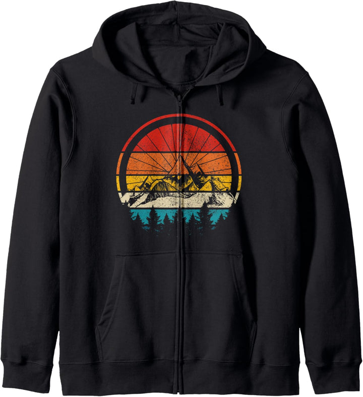 MTB Mountainbike Downhill Mountainbiker Geschenk Kapuzenjacke