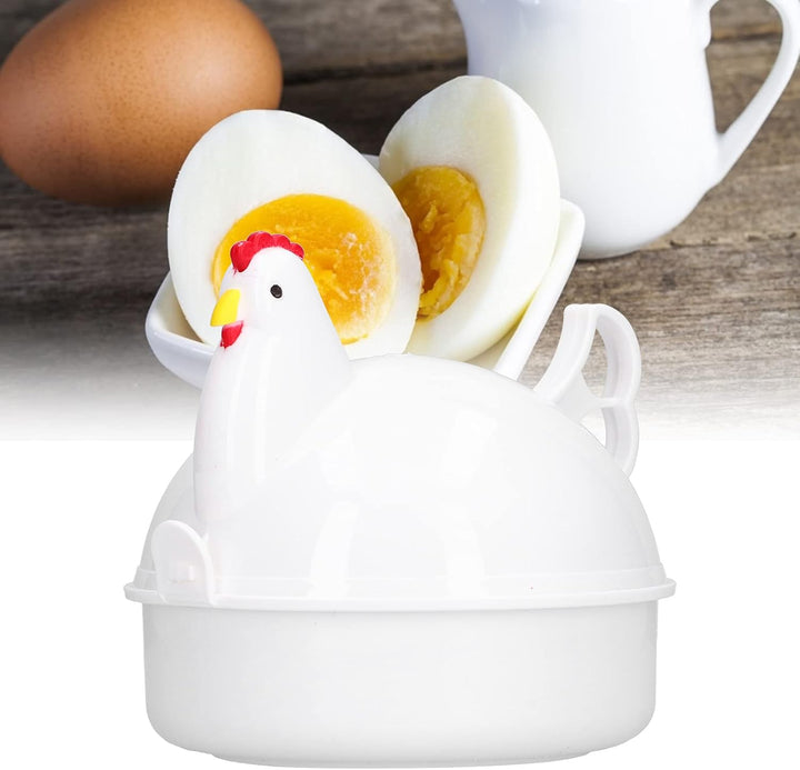 Mikrowellen Eierkocher, Wilderer Mit 4 Eier Kapazität Gekochte Eierkocher Mikro-Eierkocher Huhn Mikr
