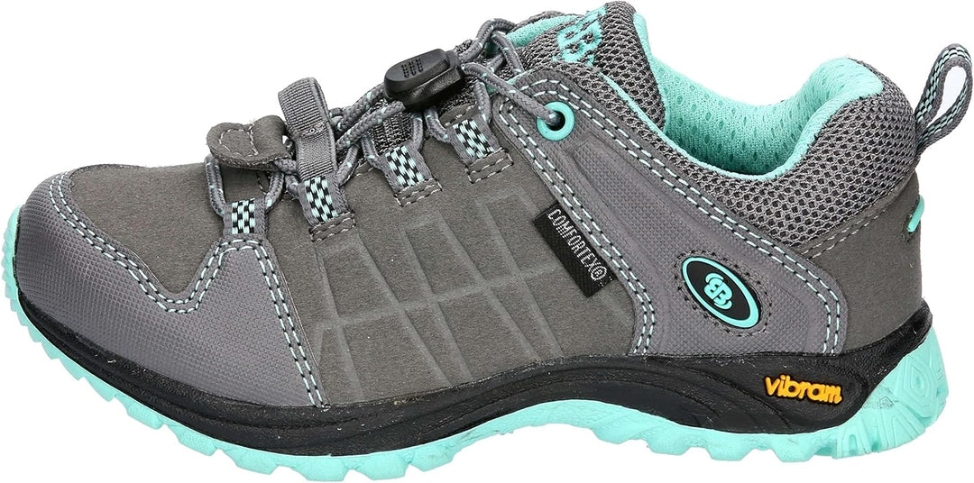 Brütting Unisex Kinder Chardon Cross-Laufschuhe, Anthrazit Mintgrün