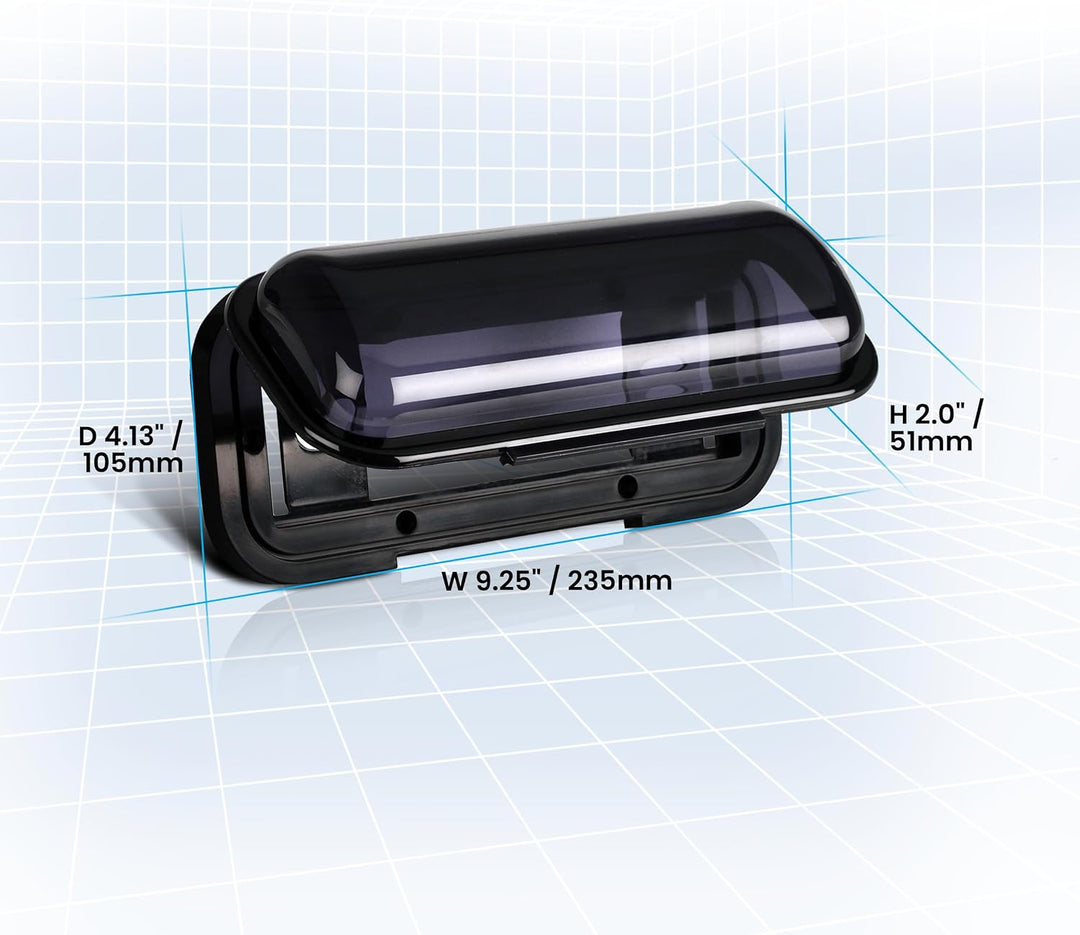 Boss Audio Universal Radioblende schwarz MRC5B Schwarze Marine Radioblende, Schwarze Marine Radioble