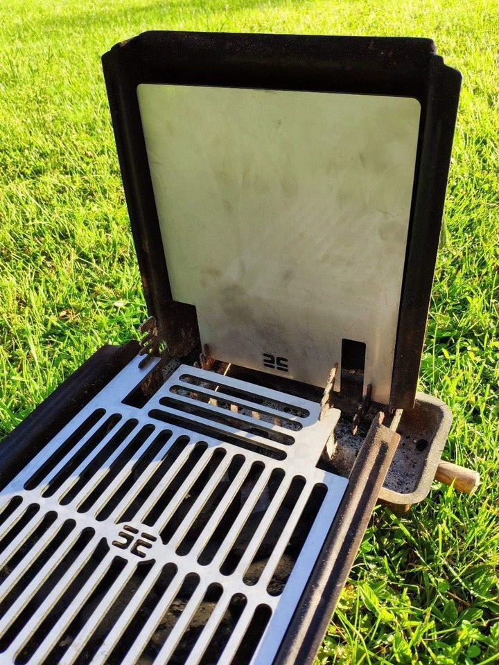 deingrillrost.de/Grillrost 1/2 f. Son of Hibachi UVM. Edelstahl VA 4 mm EE