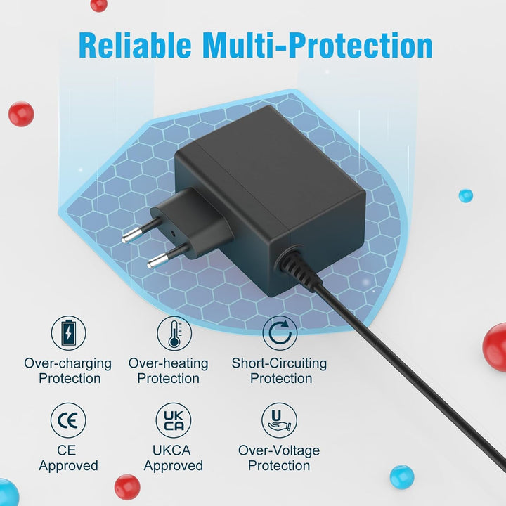 45W Switch Netzteil mit 3M/10FT Switch Ladekabel Kompatibel mit Nintendo Switch/Switch Lite/Switch O