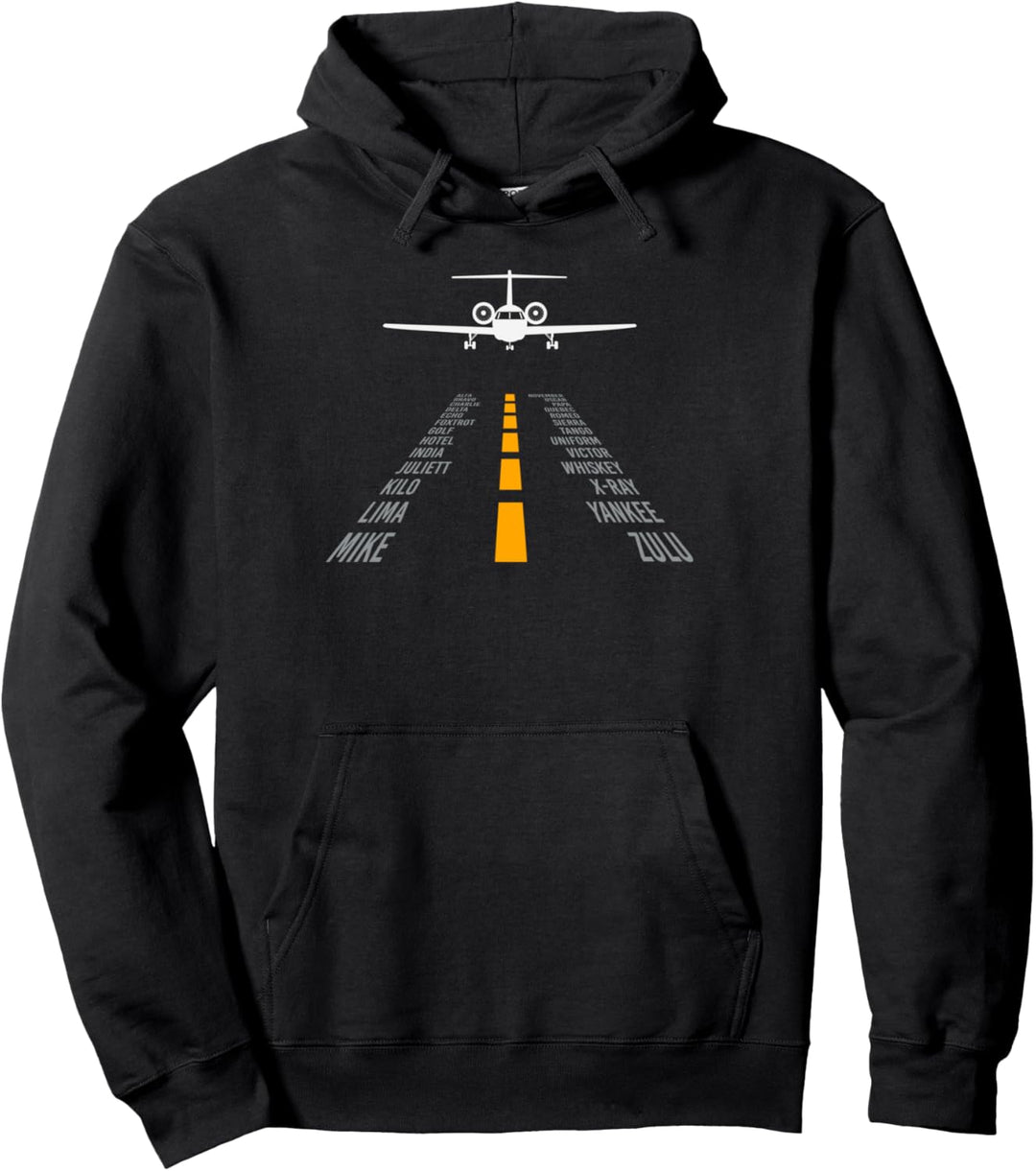 Luftfahrt Piloten Alphabet Piloten Pullover Hoodie