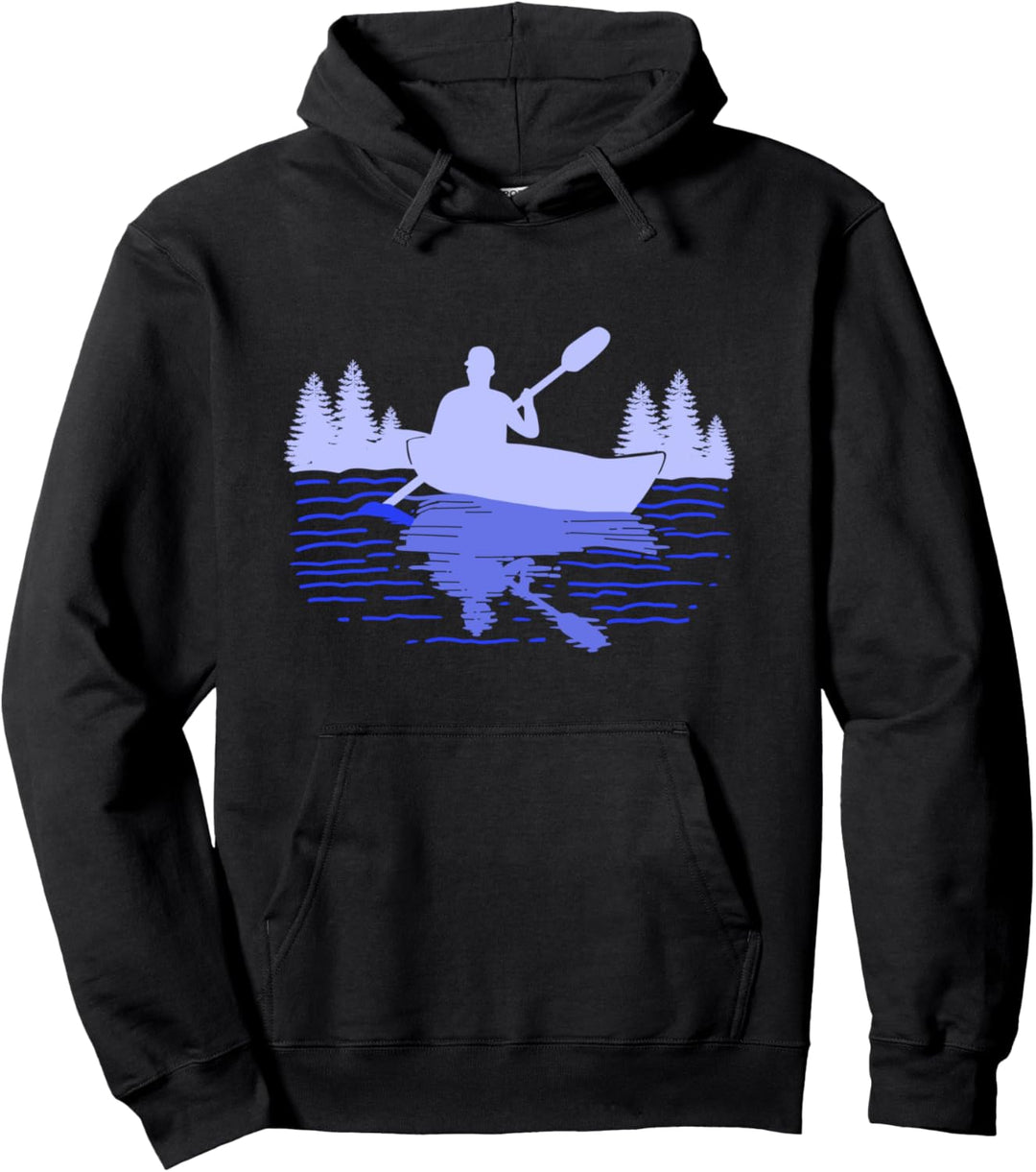 Kajakfahren Camping Bootfahren Pullover Hoodie