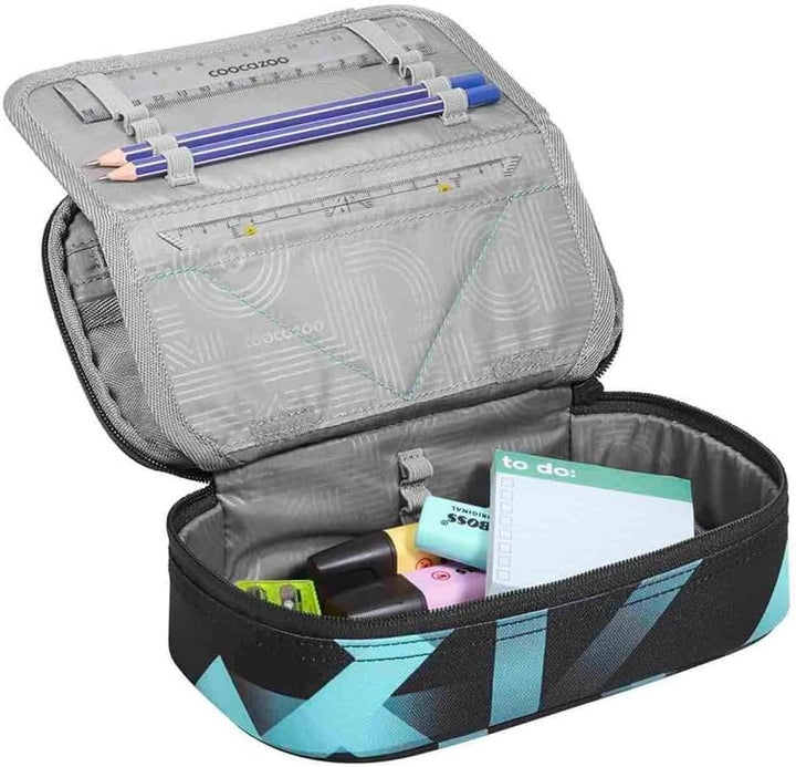 Coocazoo Porter Schulrucksack Set 3tlg. inkl. Sportbeutel (Laser Lights), Laser Lights