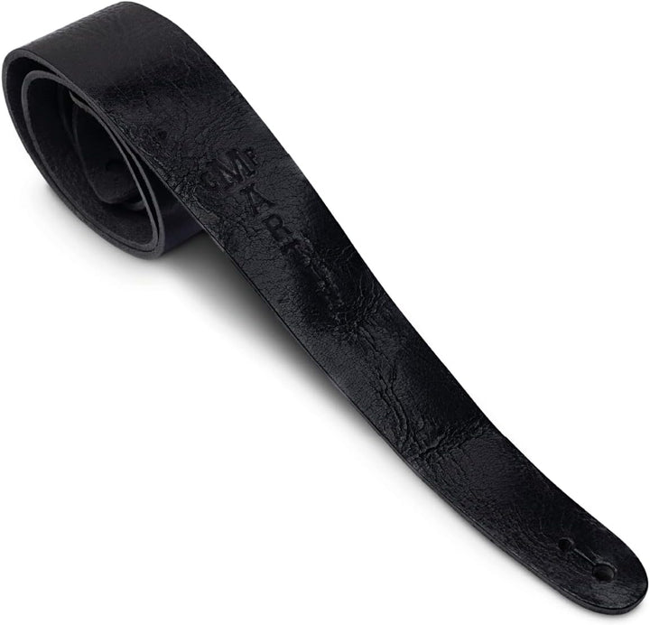 Martin 5,1 cm Cuir Sangle pour guitare acoustique avec logo CFM Noir
