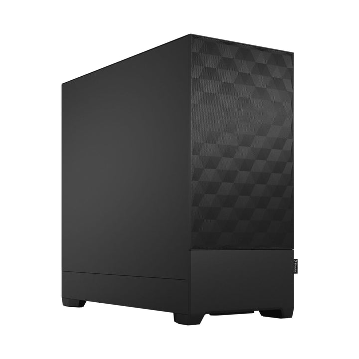 Fractal Design Pop Air Black – Solid – Honeycomb Mesh Front – Solid Side Panel - Three 120 mm Aspect