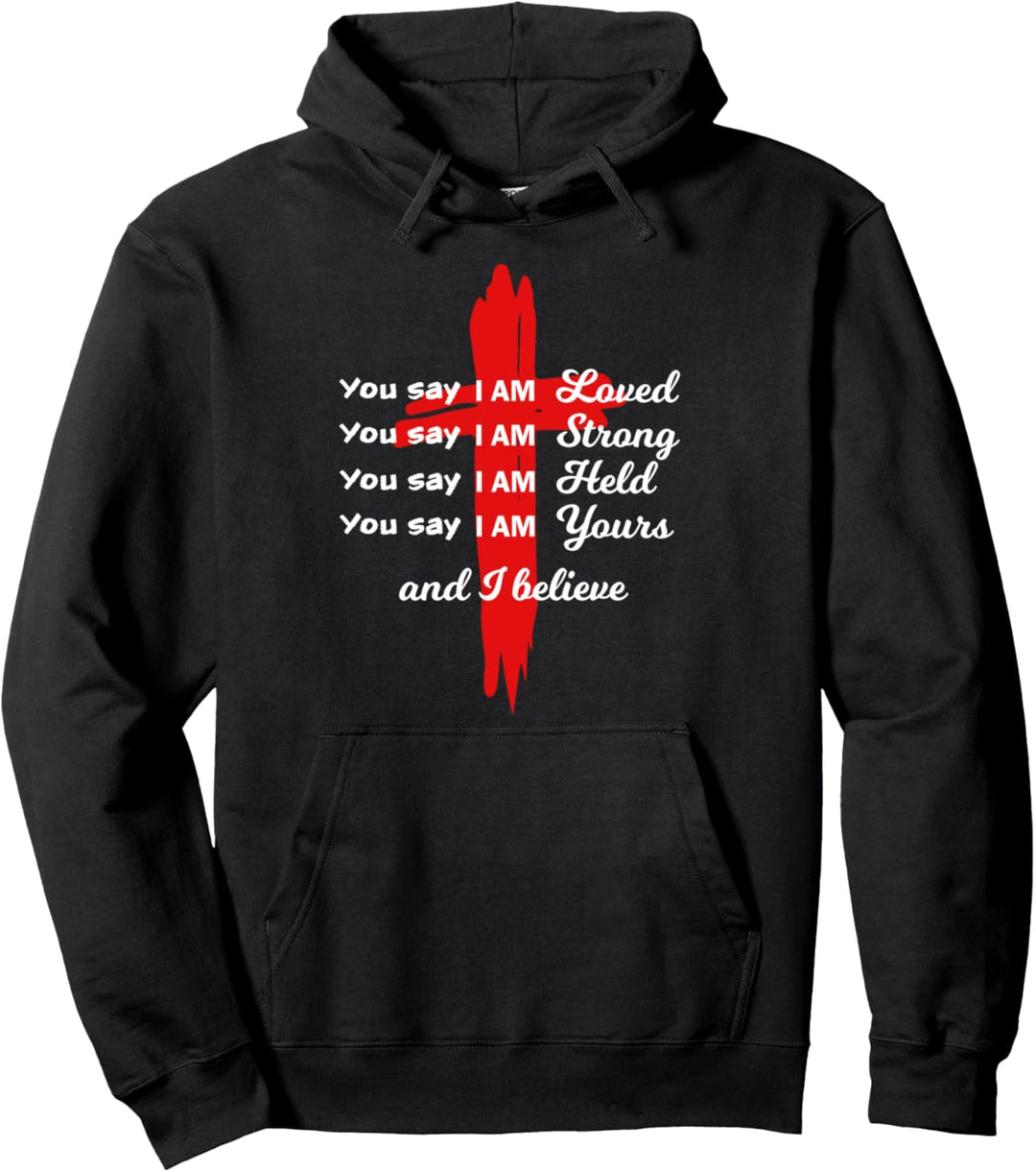 Christentum Jesus Christus Kreuz Religion Kruzifix Geschenk Pullover Hoodie