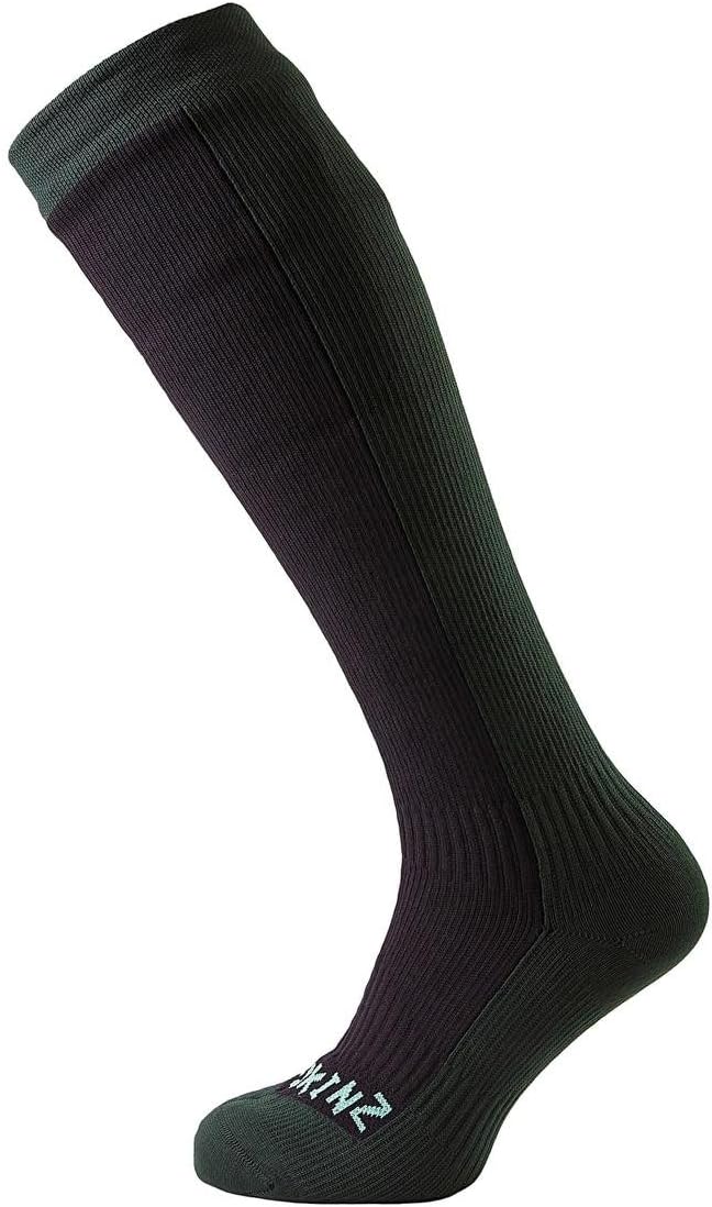 SealSkinz Wandern Mid Knee Schwarz Grün