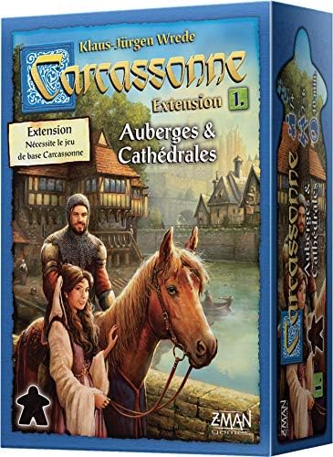 Asmodee Carcassonne Ext. Herbergen &amp; Kathedralen, Ext. Herbergen &amp; Kathedralen