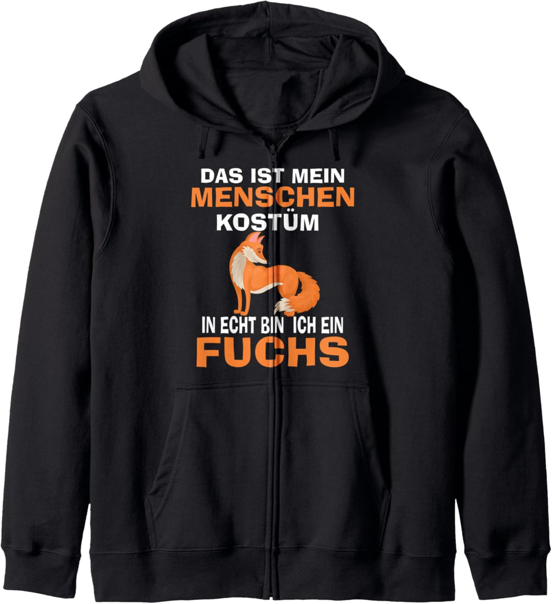 Fuchs Kostüm Rotfuchs Wildtier Geschenk Kapuzenjacke